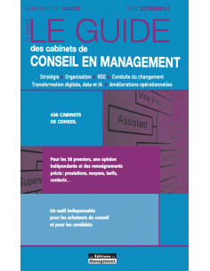 Le Guide des Cabinets de Conseil en Management, version papier