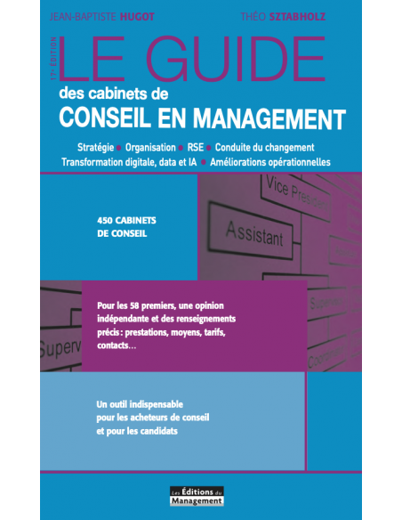Le Guide des Cabinets de Conseil en Management, versions papier et numérique